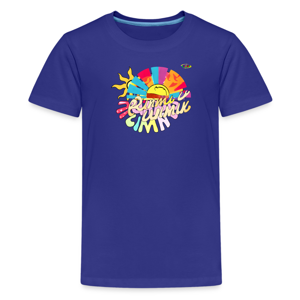 Summer Fun Logo Children's Premium T-Shirt -MyBrightSideClothing - royal blue