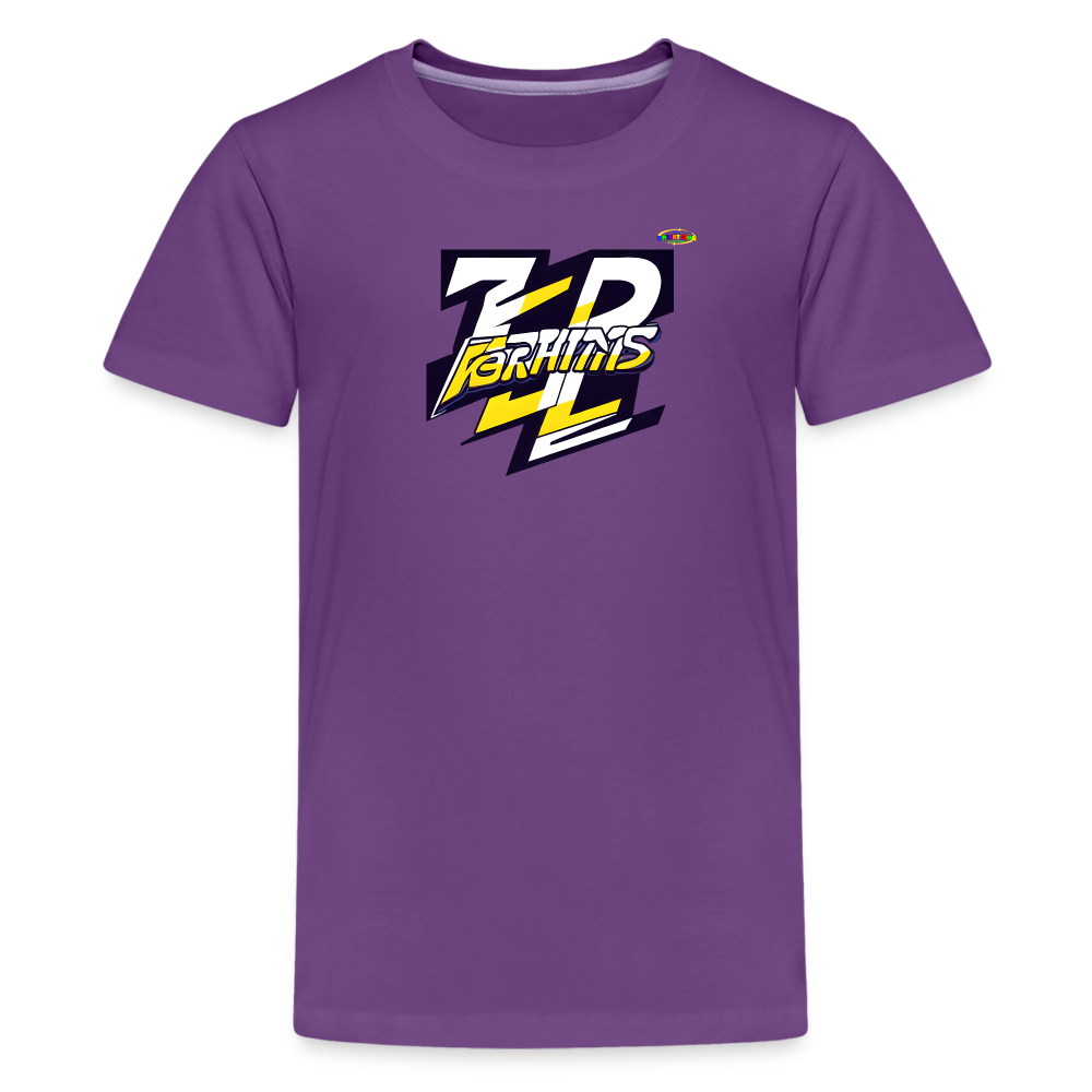 Super Charging  Life Logo Children's Premium T-Shirt -MyBrightSideClothing - purple