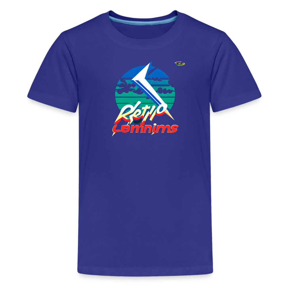 Summer Groove Logo Children's Premium T-Shirt -MyBrightSideClothing - royal blue