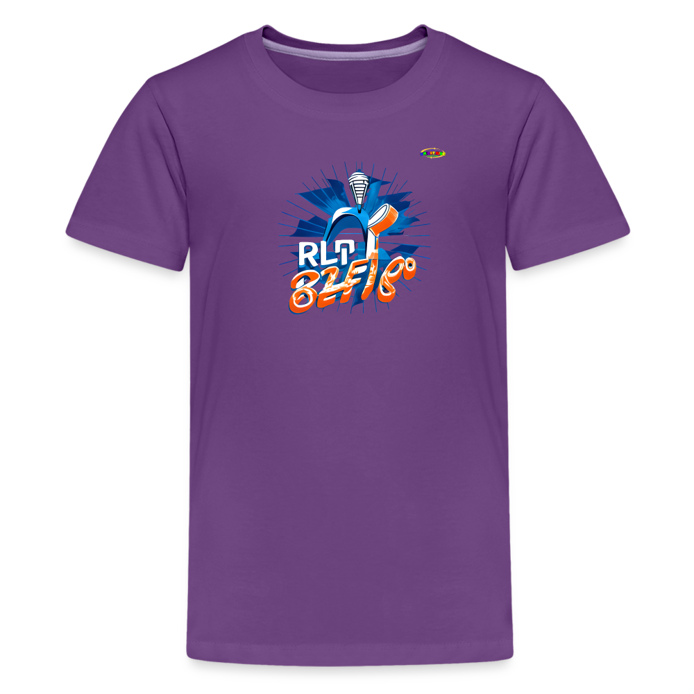 Music life logo Children's Premium T-Shirt-My Bright Side Clothing - purple