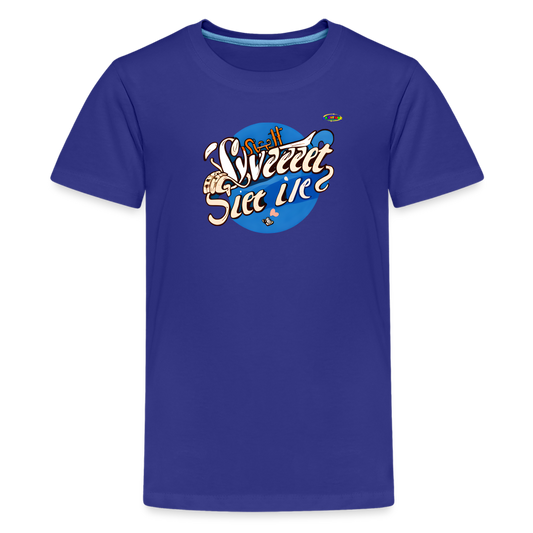 Sweet life Logo Children's Premium T-Shirt-My Bright Side Clothing - royal blue