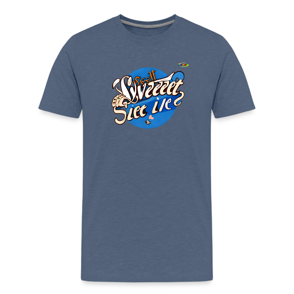 Sweet life Logo Children's Premium T-Shirt-My Bright Side Clothing - heather blue