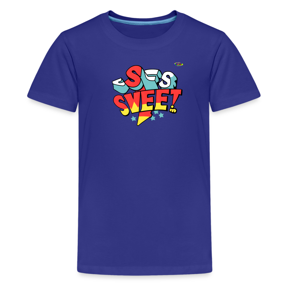 Sweet Sports Lover Logo Children's  Premium T-Shirt-My Bright Side Clothing - royal blue