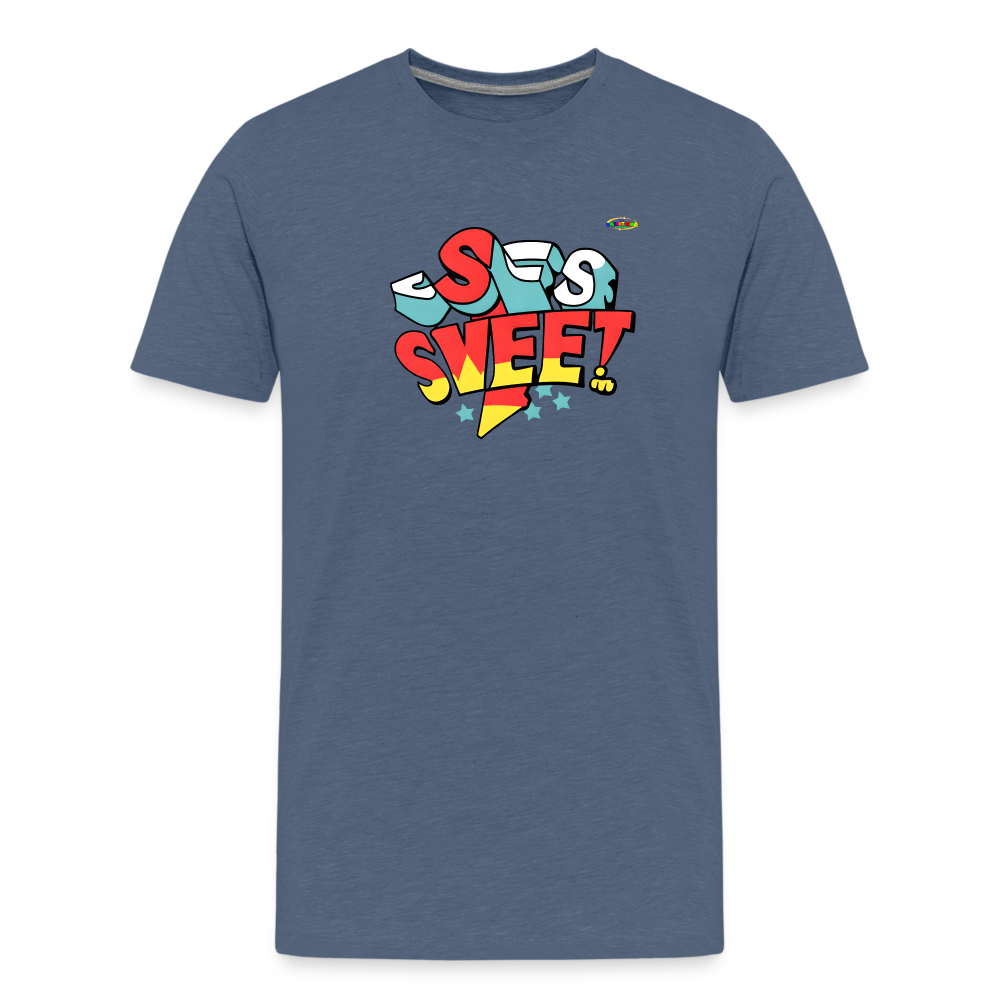 Sweet Sports Lover Logo Children's  Premium T-Shirt-My Bright Side Clothing - heather blue