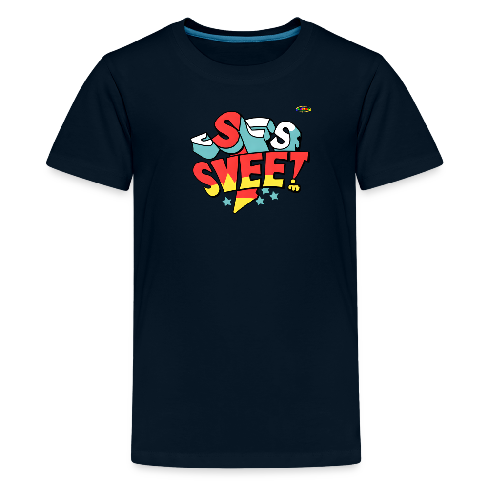 Sweet Sports Lover Logo Children's  Premium T-Shirt-My Bright Side Clothing - deep navy