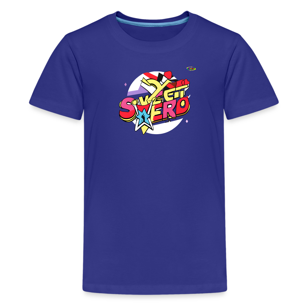 Super Star Sports Logo Children's  Premium T-Shirt-My Bright Side Clothing - royal blue