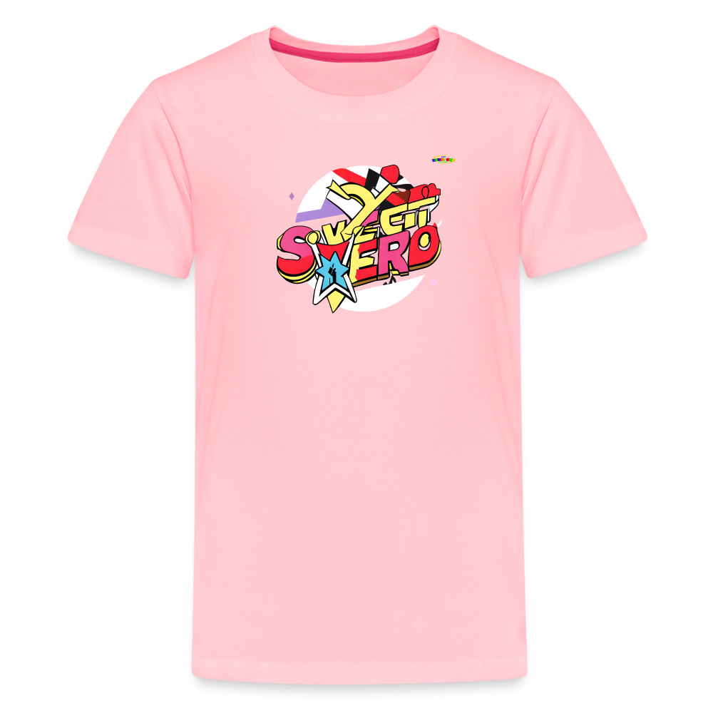 Super Star Sports Logo Children's  Premium T-Shirt-My Bright Side Clothing - pink