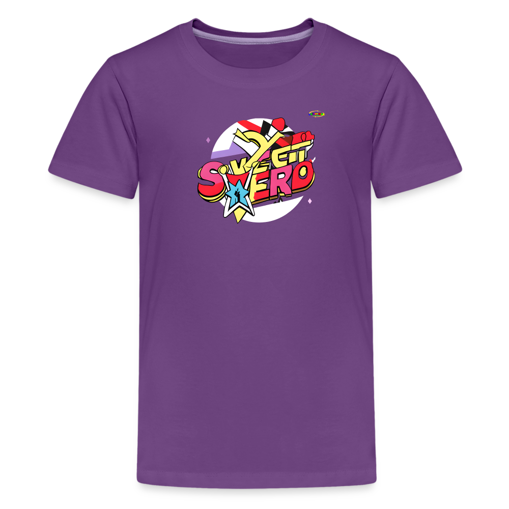 Super Star Sports Logo Children's  Premium T-Shirt-My Bright Side Clothing - purple