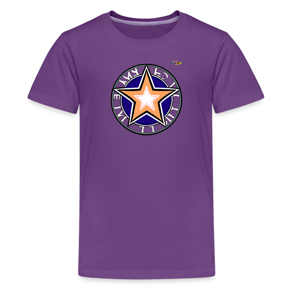 Shining Bright Star Graphic Kids' Premium T-Shirt-mybrightsideclothing-My Bright Side Clothing