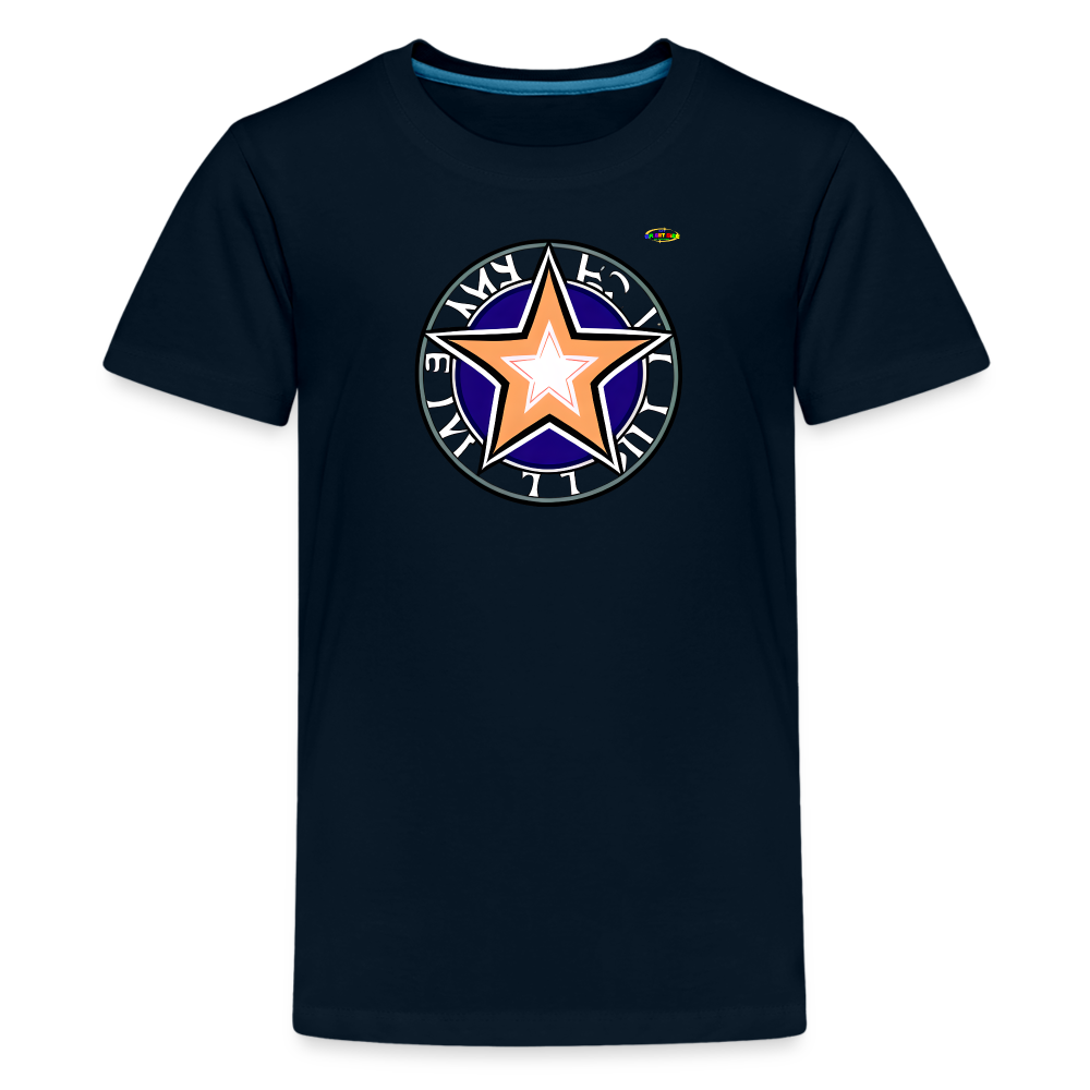 Shining Bright Star Graphic Kids' Premium T-Shirt-mybrightsideclothing-My Bright Side Clothing