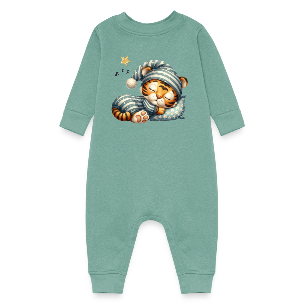 Baby Fleece One Piece - saltwater